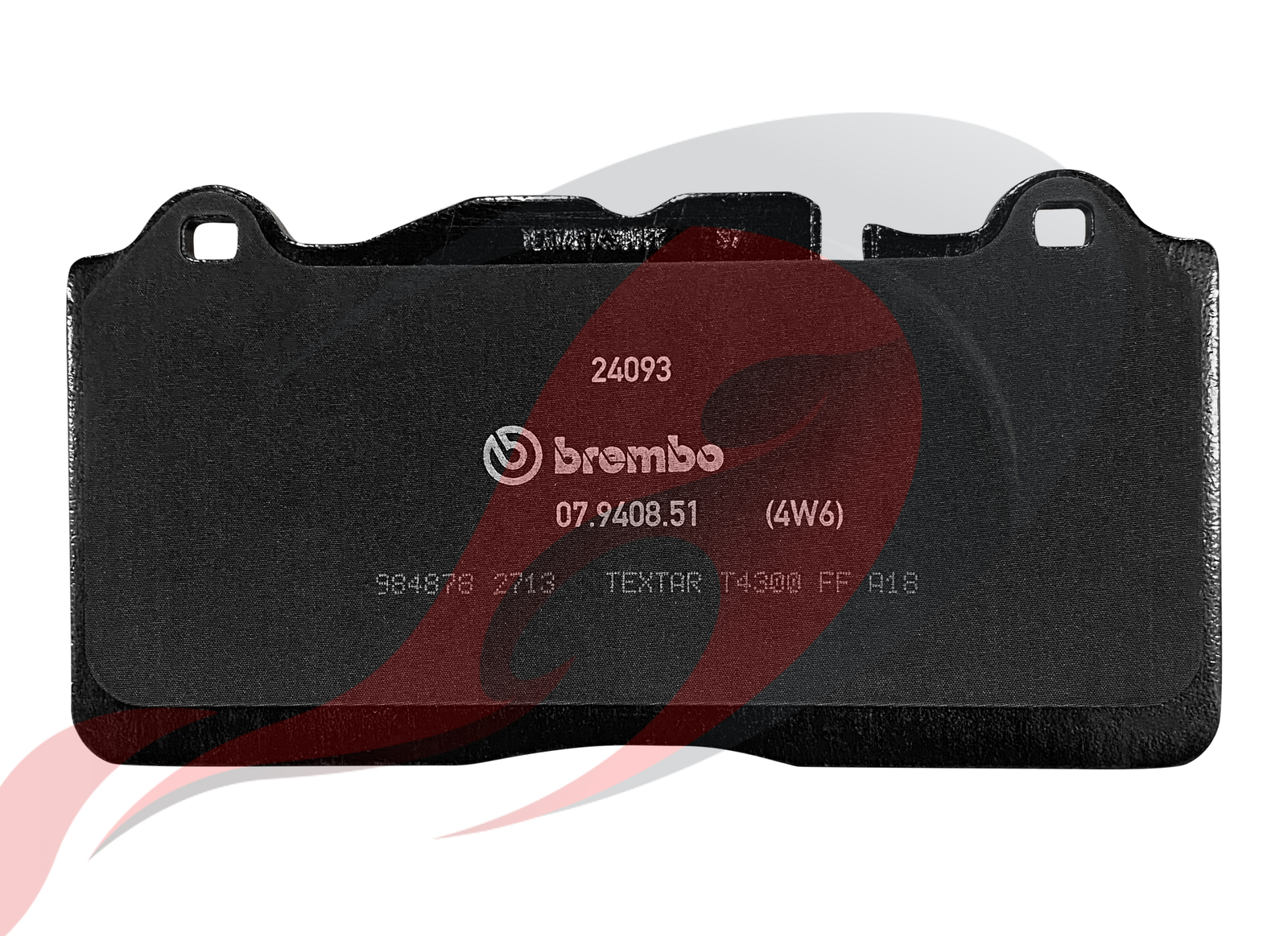 20092013 C6 Corvette ZR1 GM Brembo Carbon Ceramic Front Brake Pad Kit