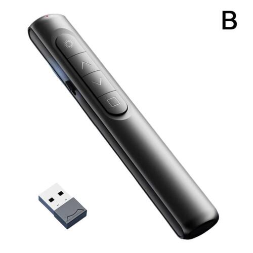 Bezprzewodowy prezenter Pilot zdalnego sterowania Projektor USB Rysik do PPT S3N K6U7 - Zdjęcie 17 z 18