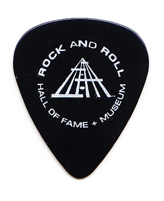 Cleveland Rock And Roll Hall of Fame + Museum Black/White Guitar Pick
