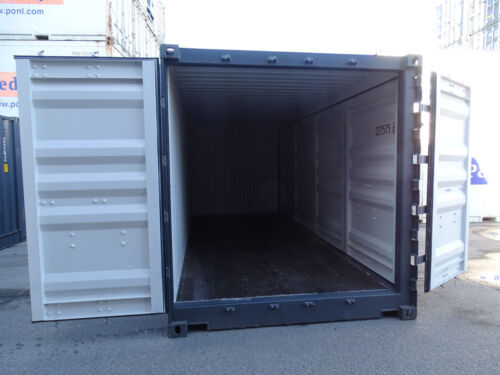 20' Side Door Seitentür Seecontainer RAL7016 Lagercontainer Open Side Container - Bild 2 von 10