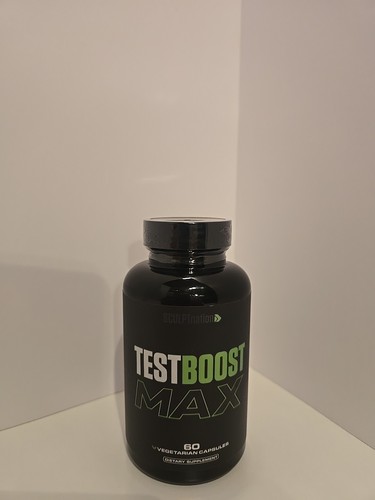 TestBoost Max Vegeterian Capsules 60 Exp. 11/2025 Unopened Sealed - Picture 2 of 5