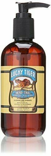 2 x Lucky Tiger Head to Tail Shampoo and Body Wash 8 Oz - Picture 1 of 2