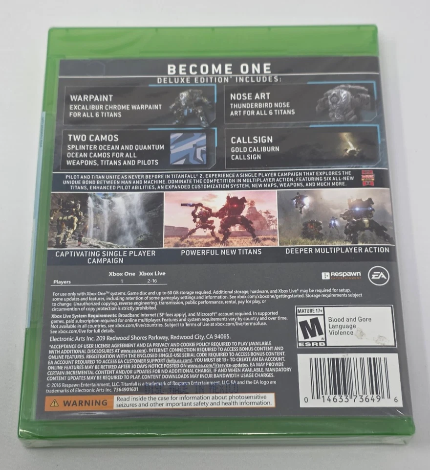 XB1 Titanfall 2 Deluxe Edition *NEW* - Image 3 of 3
