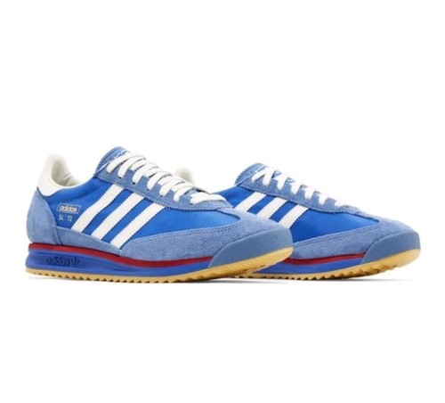 adidas Originals SL 72 RS Men's 9.5 IG2132 Blue/Core White/Better Scarlet - Picture 6 of 9