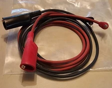 Meter Test Leads - Mini Banana to Aligator Clips - 36in Length in Plastic Bag