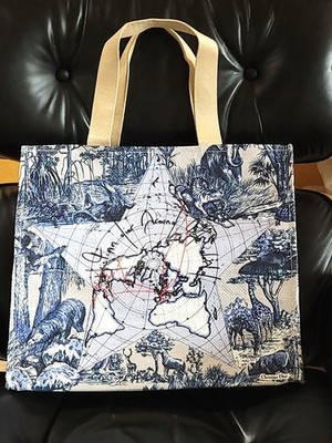 VIP Brand New Unused DIOR Around the World Couture Motif Tote Free Shipping