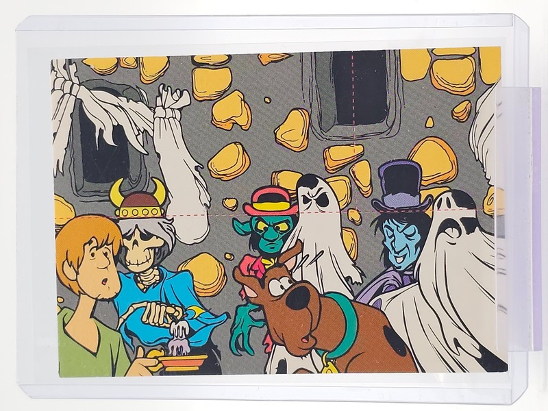 SCOOBY-DOO 1994 CARDZ HANNA-BARBERA WHERE DID HE GO PUZZLE CARD Q7183