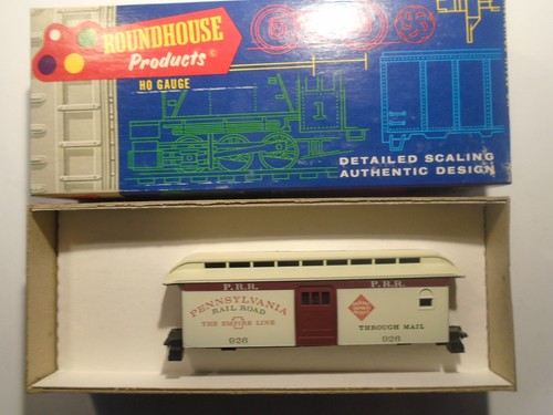 KIT ESCALA HO ROUNDHOUSE NO.3746 PENNSYLVANIA OVERTON BAGGAG CAJA ORIGINAL 5-199-5 | Zustand: Used