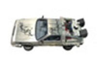 Michael J. Fox Christopher Lloyd Signed Deloreon Back To The Future Car
