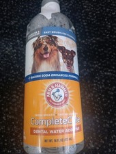 Arm  Hammer Complete Care Fresh Dental Water Additive for Dogs, 16 Fl Oz New