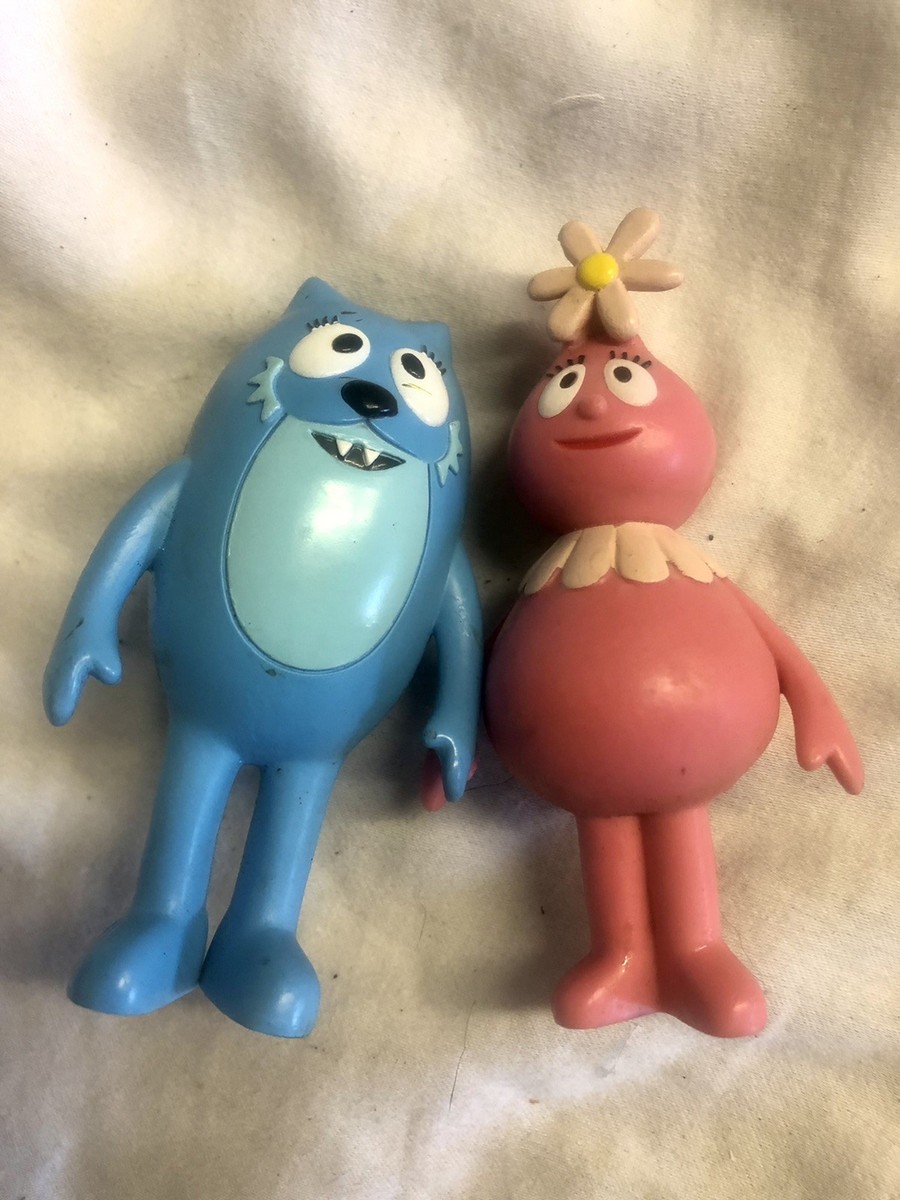2008 Spin Master Yo Gabba Gabba ! Toodee & Foofa Figure Toy Lot | eBay