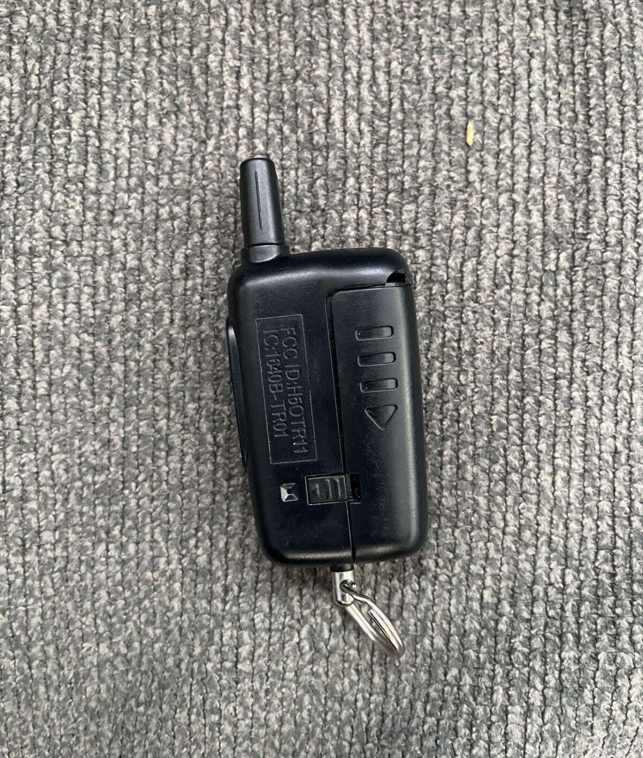 Bulldog Car Alarm Remote FCC ID H5OTR11 2 Way Key Fob Replacement Control