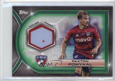 2023 Topps MLS Relics Green 22/99 Paxton Pomykal #R-PP 1g10