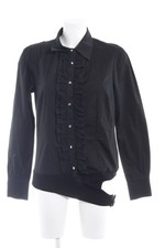 PURE DAY Blouse à volants Dames Blouse T EU 40 noir-argenté élégant