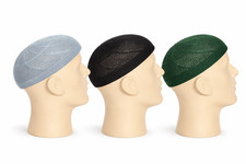 Kufi Hat Set of 3 Knitted Skull Cap, Crochet Taqiyah, Muslim Prayer Caps Kufia