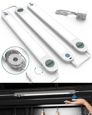 Hand Wave Under Counter Lights for Kitchen, Motion Sensor Lights Plug in, wit...