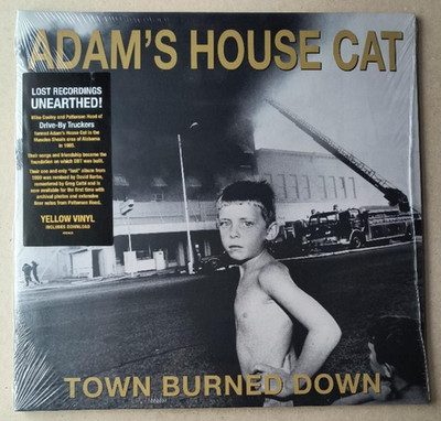Adam's House Cat Town Burned Down yellow vinyl sealed new Drive-By Truckers
