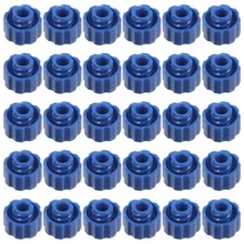 50 Pcs Dispensing Tip Cap Luer Lock Caps Multi Purpose Paint Applicator Lid