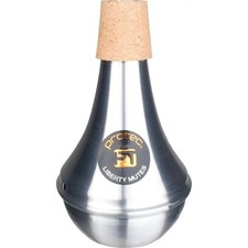 Protec Liberty Aluminum Trumpet Practice Mute Silver Free Blowing High Quality