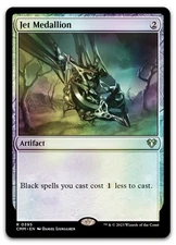 Jet Medallion #395 (Foil) (NM) Commander Masters CMM Magic MTG