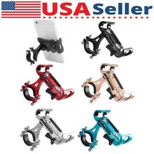 360 Aluminum Motorcycle Bike Bicycle GPS Cell Phone Holder Handlebar Mount New