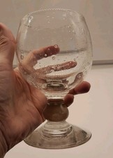 100% ANTYCZNY kieliszek do wina / kufel do piwa ciężkie wino porto biedermeier