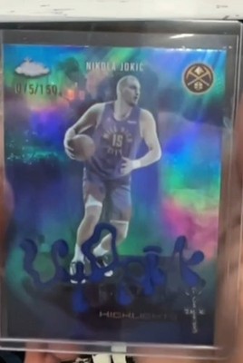 READ 2025-26 Topps Chrome Cactus Jack Nikola Jokic Utopia Highlights Blue /150