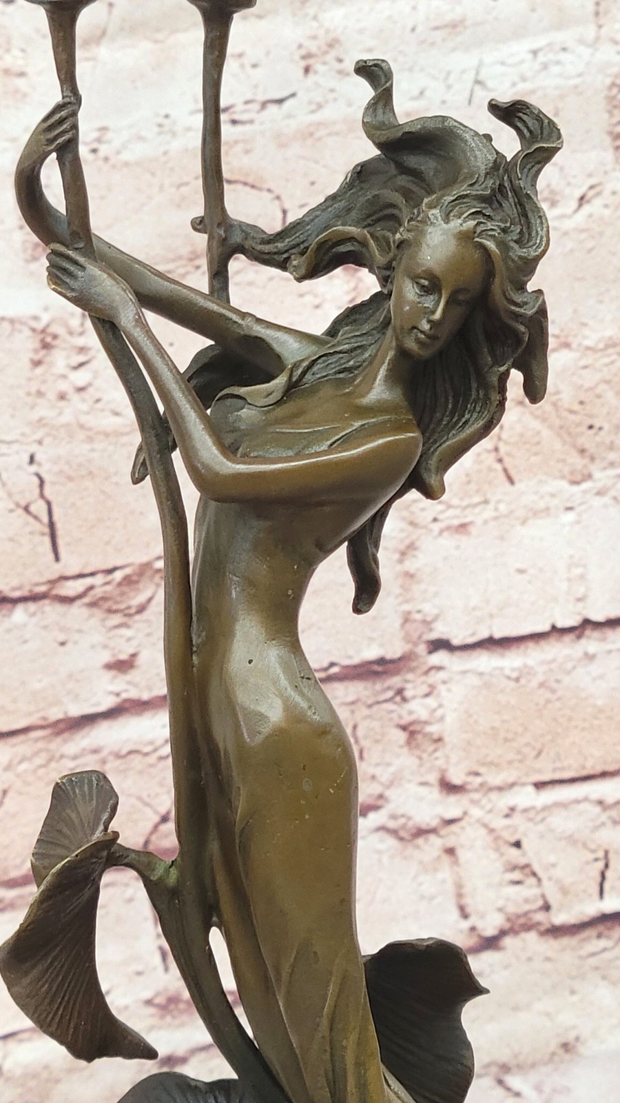 Art Deco Home Office Dinning Room Decor Bronze Figurine Statue Sculpture Deal NR