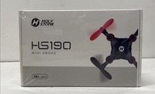 Foldable RC Drone Holy Stone Black/Red Plastic Mini Drone