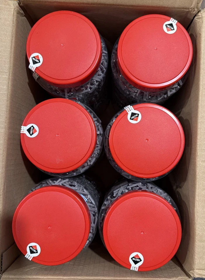 Rubi Professional T Tile Spacers 1/8" (3mm) 1000C/U X12pcs 12000 PCS NEW - Image 2 of 4