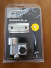 NIB Pistol Mount Madhouse Design Single, Wall, Safe for 9mm, 357, 38 New In Pack
