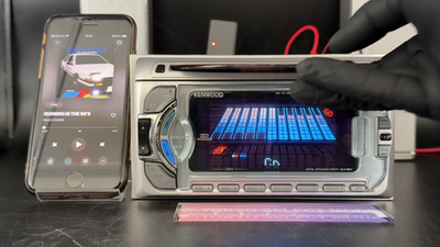 KENWOOD DPX-5021M ヘッドユニット KENWOOD DPX-5021M Car Audio 2DIN CD MD DSP Added Bluetooth Tested