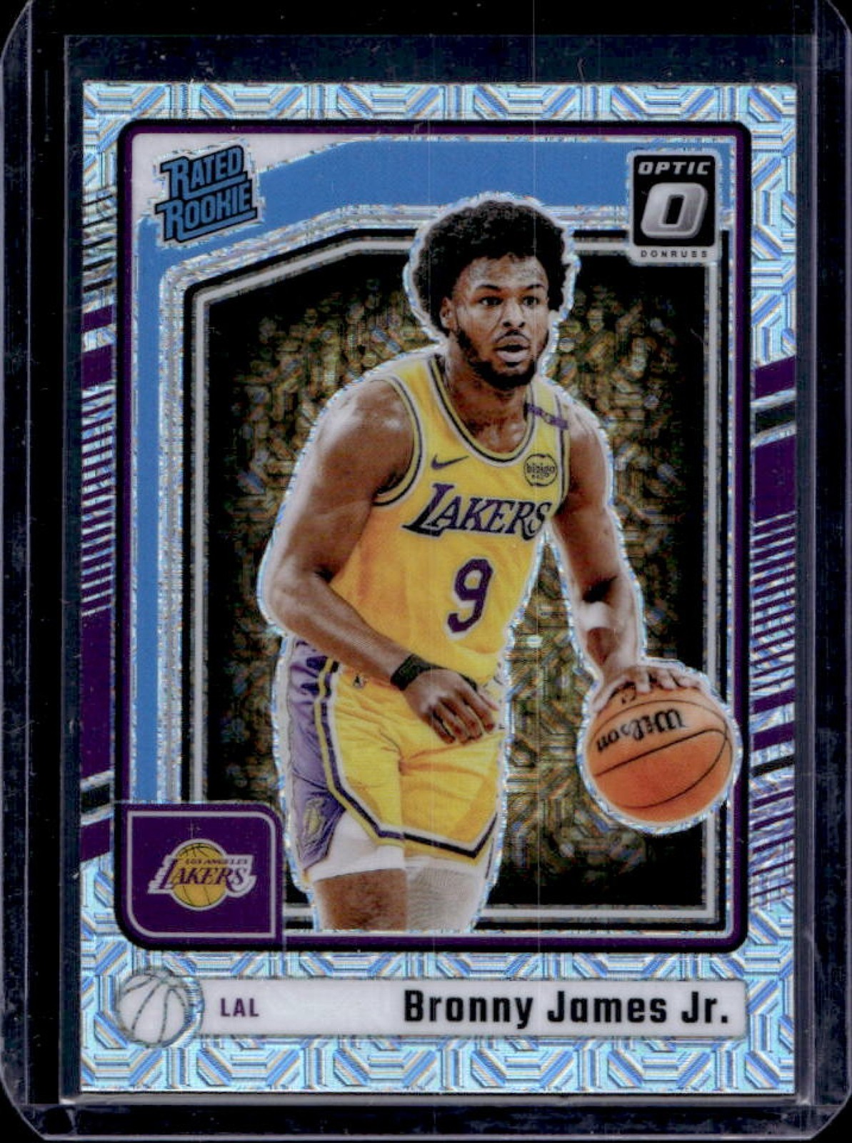 2024-25 Donruss Optic Bronny James Jr. Rated Rookie Choice RC #282 Lakers
