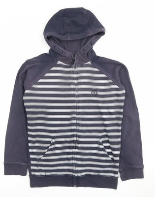 Henri Lloyd Kapuzenpullover Jungen UK-Größe 12 13 Jahre blau durchgehender Reißverschluss
