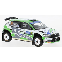 Skoda Fabia RALLY2 Evo N.27 Rally Estland 2022 Lindholm/Hamalainen 1:43 Ixo Mode