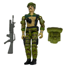 GI Joe, Action Force Leatherneck figure complete vintage toy 9