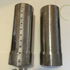 3 Inch Header Collector Exhaust Extension 11 Inches Long Set