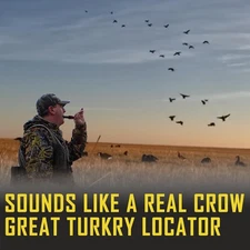Crow Hunting Decoy Whistle – 1-Pack Outdoor Call, Bird Attraction Gear