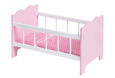 Pinolino Puppenbett Jasmin 4 Teilig Holz Rosa Neu Ovp