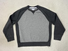 Tommy Hilfiger Sweatshirt Men Large Gray Char...