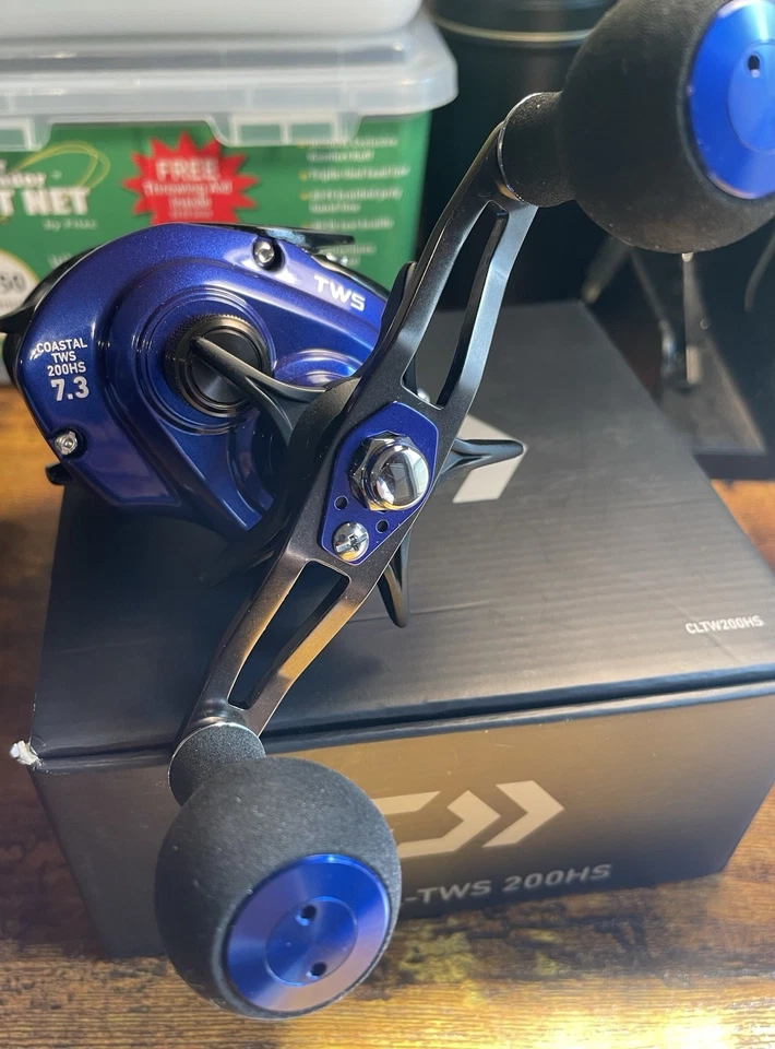 Daiwa Coastal TWS 200HS T-Wing Baitcasting Saltwater Reel 7.3:1 RH - CLTW200HS - Image 3 of 4