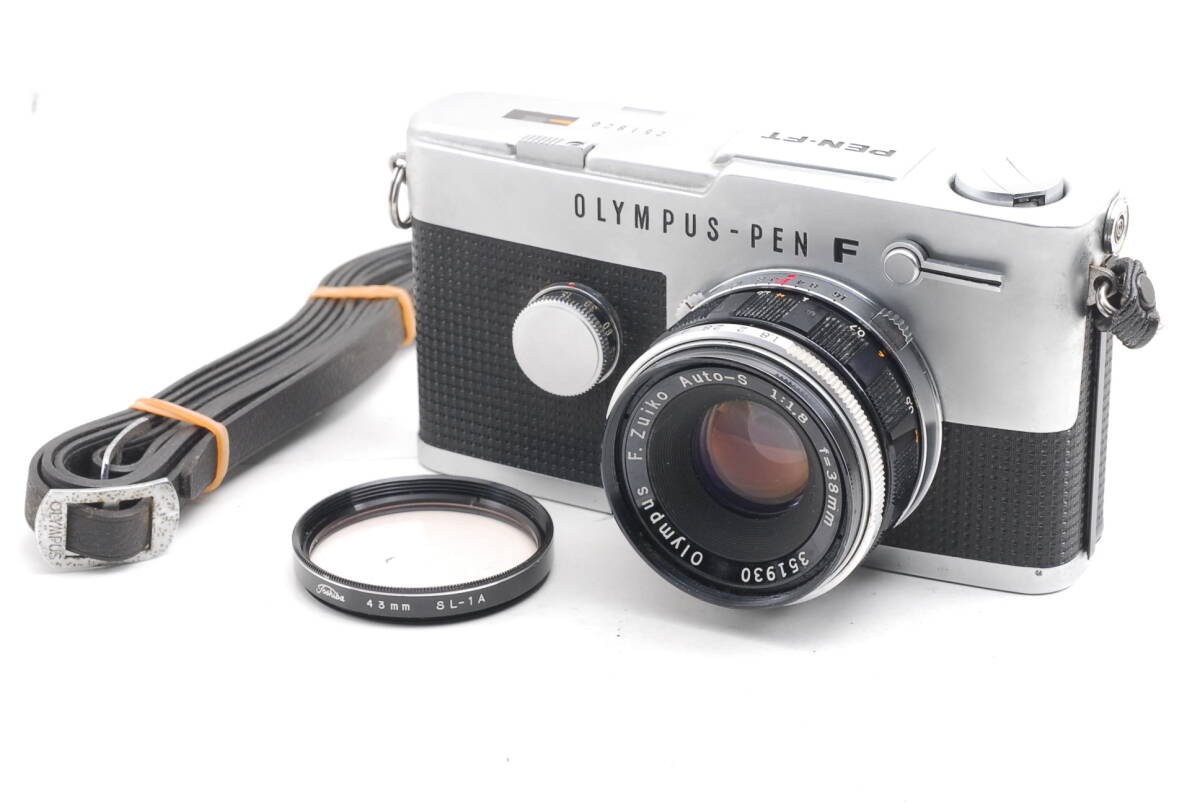 OLYMPUS PEN-FT＋F.Zuiko Auto 38mm F1.8 Olympus OLYMPUS PEN FT / F.Zuiko Auto-S 38mm F1.8 Pen Body Lens