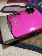 OLYMPUS 850 SW Pink Waterproof Shockproof Compact Digital Camera Tested