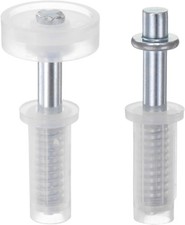 Quick Repair Bi-Fold Door Hardware Kit - Includes Adjustable Pivot and Wheels