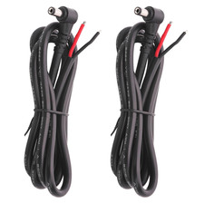 2 STÜCK DC5521 Rechtwinkliges 15A 12V Stecke...