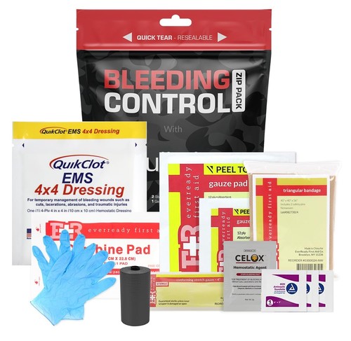 Bleeding Control Zip Pack mit QuikClot und Celox - Bild 1 von 4