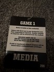 September 8, 2012 – Notre Dame vs. Purdue Media Pass Undefeated Season Rare — photo 2