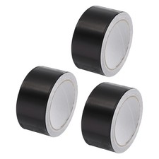 Aluminum Foil Tape 2 Inch x 22 Yards Black for Hot Cold Air Ducts 3 Pcs