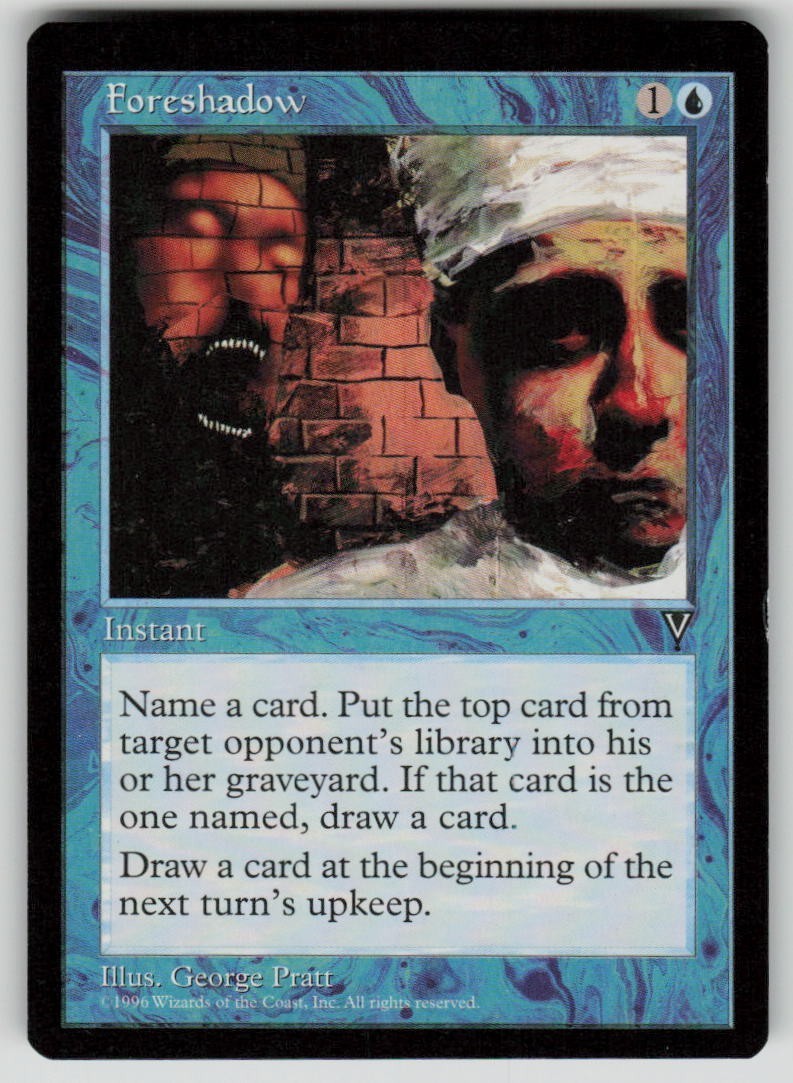 Foreshadow Uncommon Visions 33 MTG Near Mint