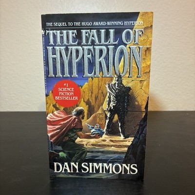 SIGNED The Fall of Hyperion Dan Simmons Paperback 1995 1st Edition 1st Printing